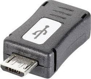 Renkforce USB 2.0 Adapter [1x Micro-USB 2.0 B stekker - 1x Mini-USB 2.0 B bus] rf-usba-06