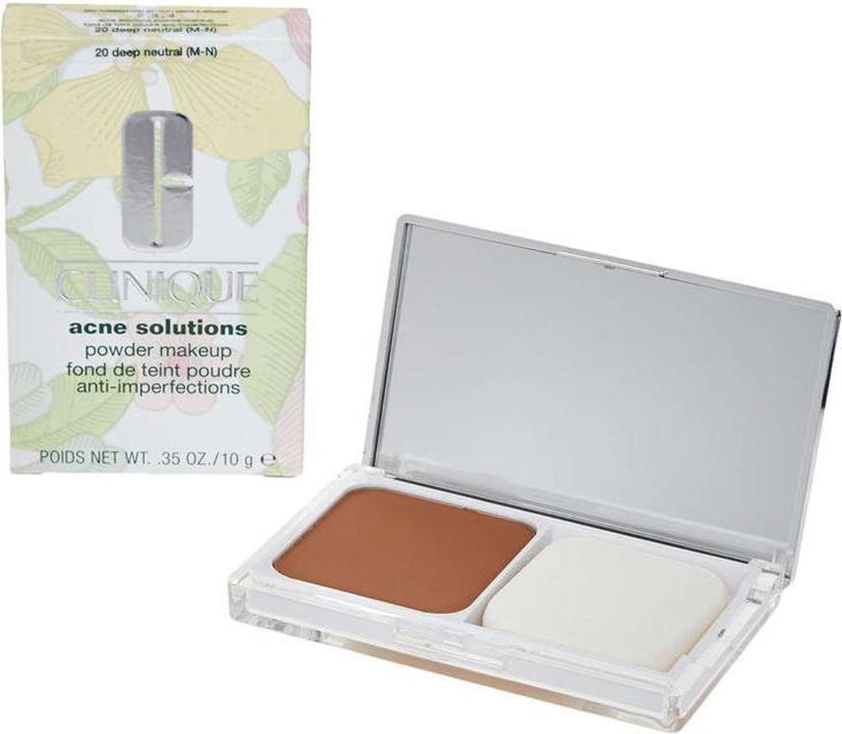 Clinique Acne Solutions Powder Makeup - 20 - Deep Neutral - compacte poeder