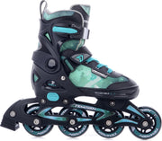 Tempish Inlineskates - Maat 40-43 - Unisex - Zwart - Blauw - Groen