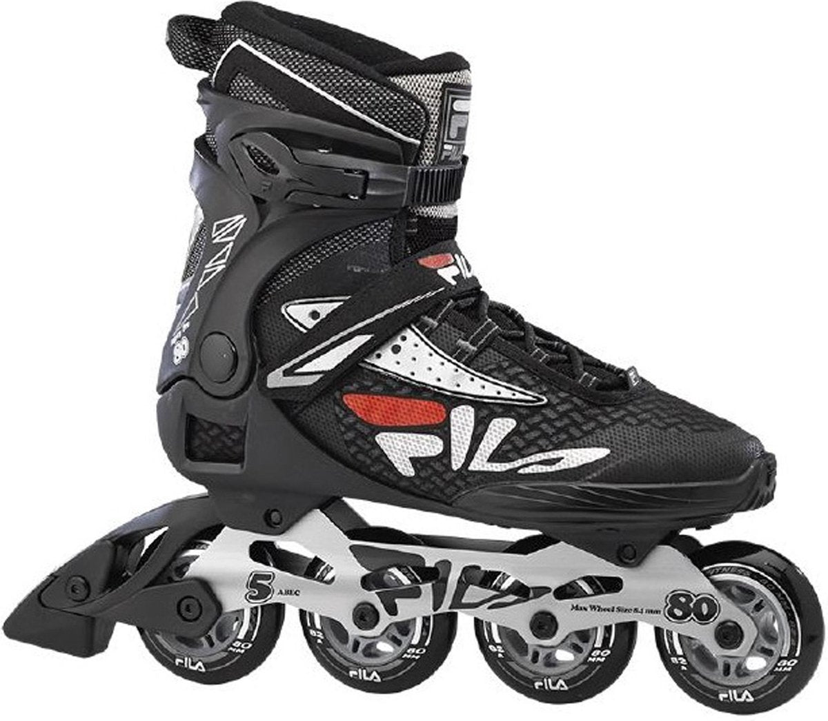 Fila Inlineskates - Maat 45 - Mannen - zwart/rood/wit