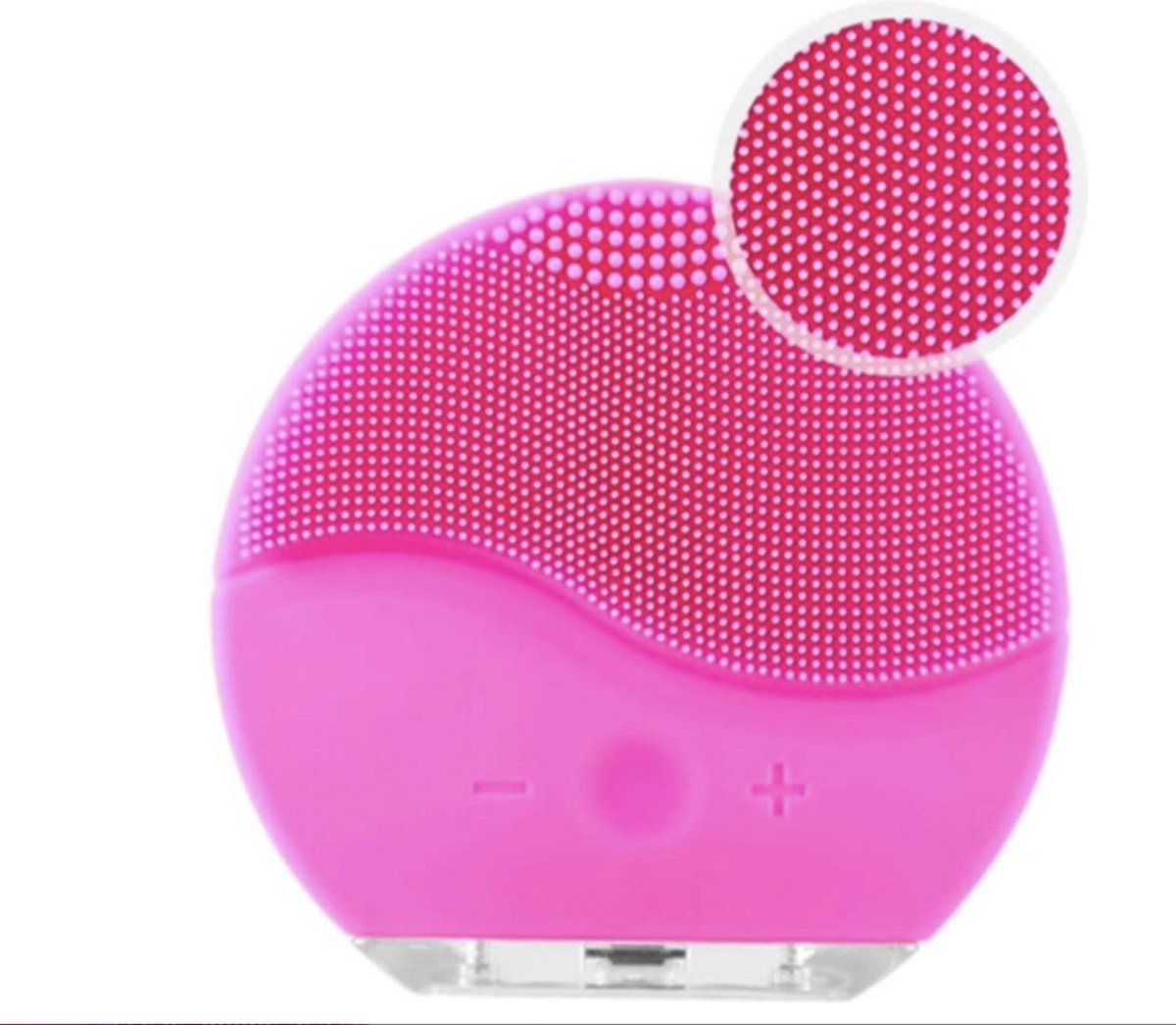Cloxks – Elektrische Gezichtsborstel – Gezichtsborstel – elektrische gezichtsreiniger – Face brush – Face wash – Persoonlijke verzorging – Scrubben – Mee eters verwijderen – Borstel voor gezicht – Beauty - Roze