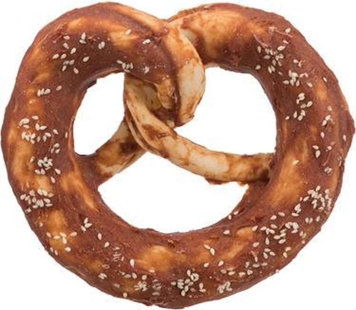 Trixie denta fun pretzels eend - 10 cm - 100 stuks