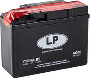 Landport AGM Motor/Scooter accu YTR4A-BS | 12V / 2