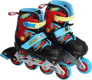 Laubr skeelers Streetrunner abec 5 maat 31-34 multicolor - zwart