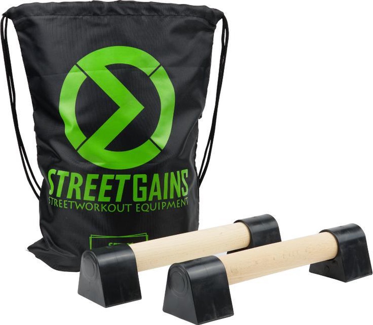 Mini Houten Parallettes | StreetGains®