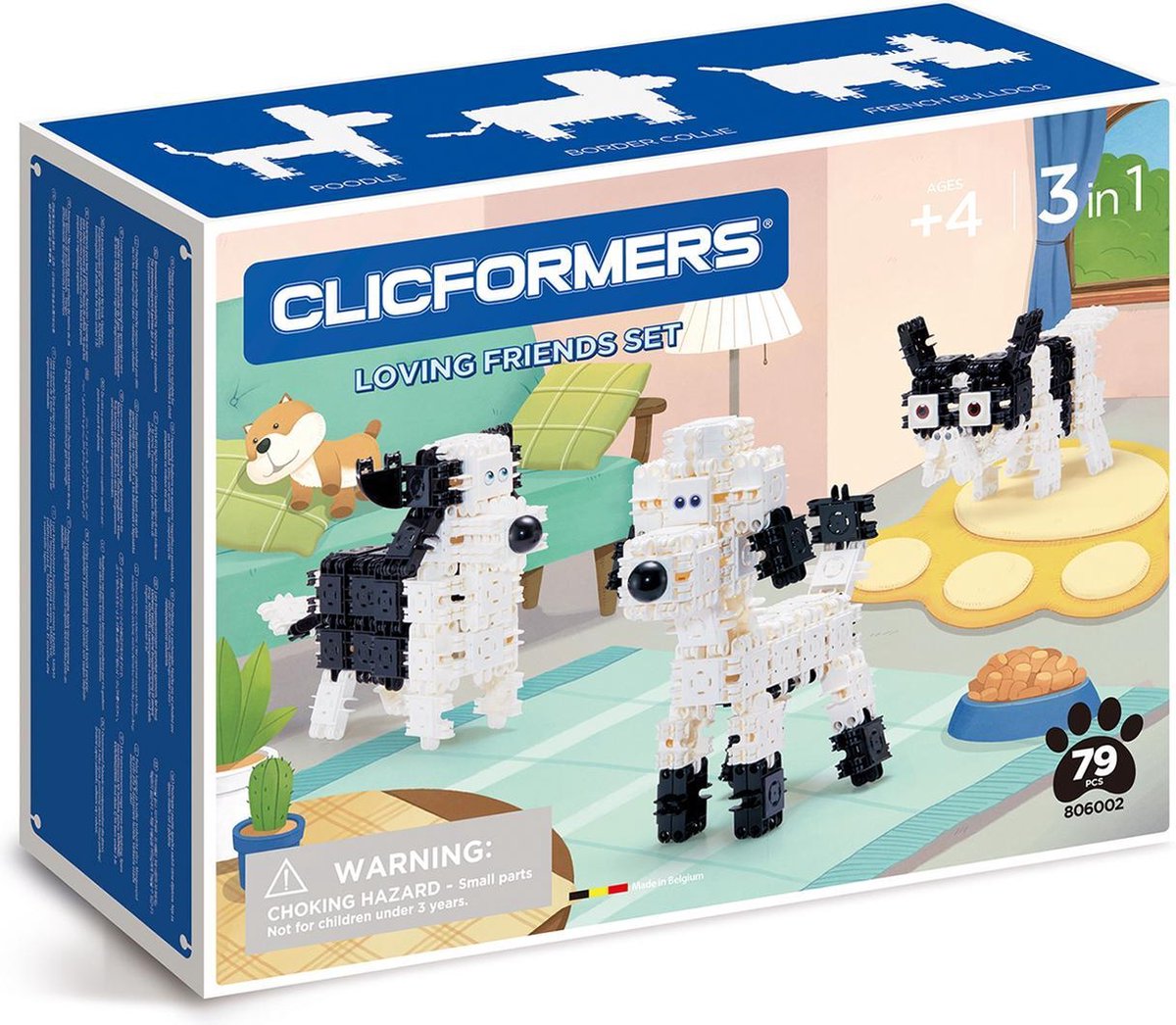 Clicformers - Loving Friends Set - 79 pcs