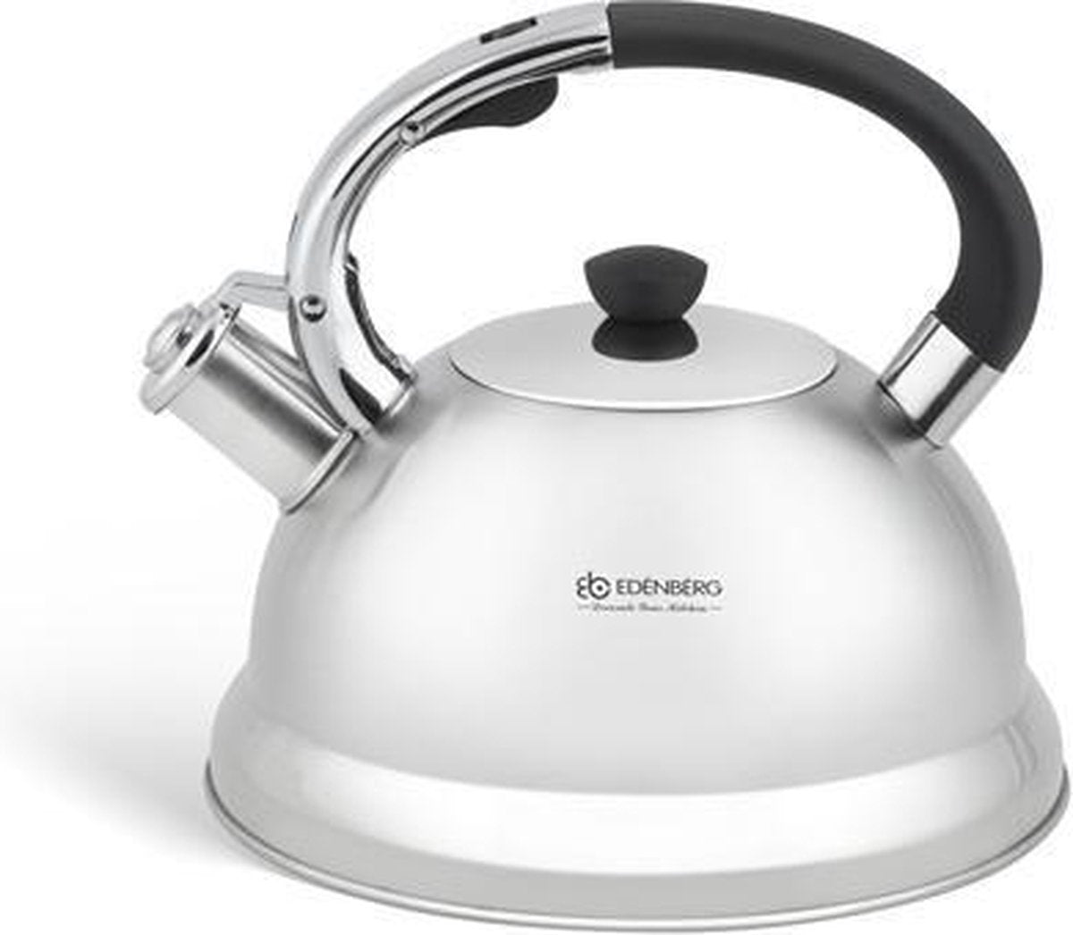 Edënbërg Classic Line - Luxe Fluitketel - RVS - 3.0 L