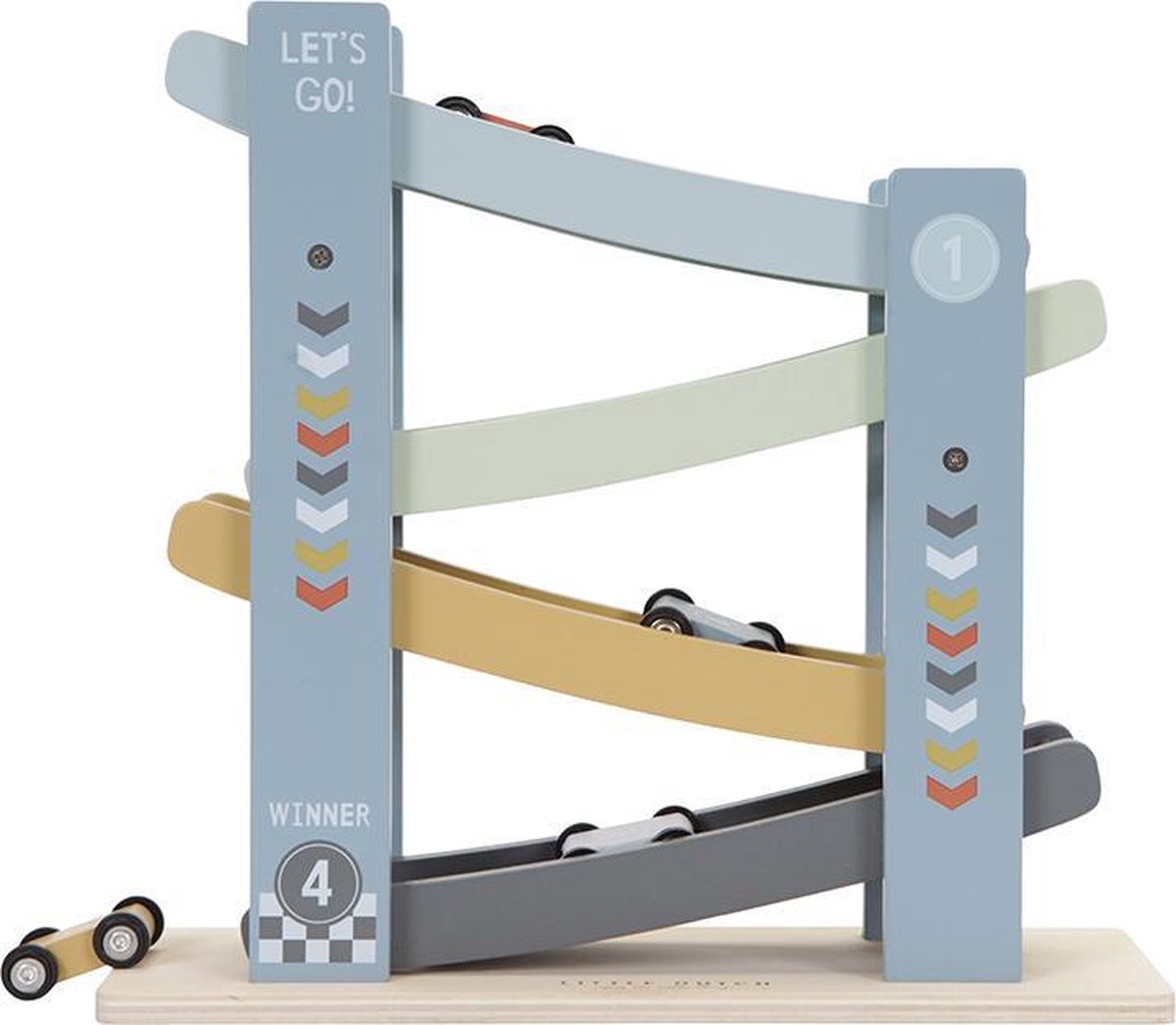 Houten Rollerbaan Cars Little Dutch