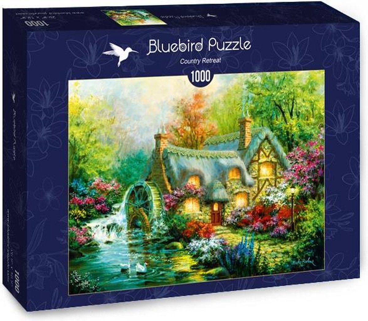 Country Retrait Bluebird - 1000 stukjes - Legpuzzel