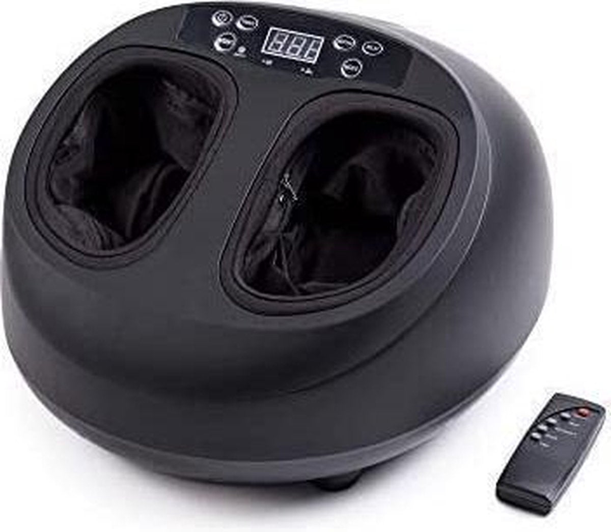 Voetmassage - Zinaps Mini Foot Massager - Zwart (nieuw model 2021) - 2 jaar garantie Global Relax® (WK 02128)