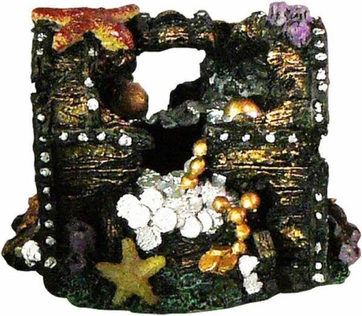 SuperFish Aquariumdecoratie LED schatkist