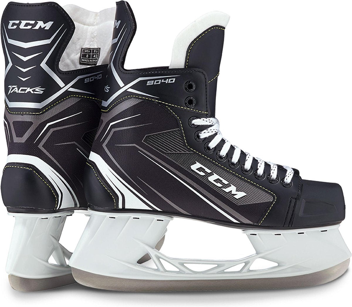CCM Schaatsen - Maat 33 - Unisex - zwart/zilver