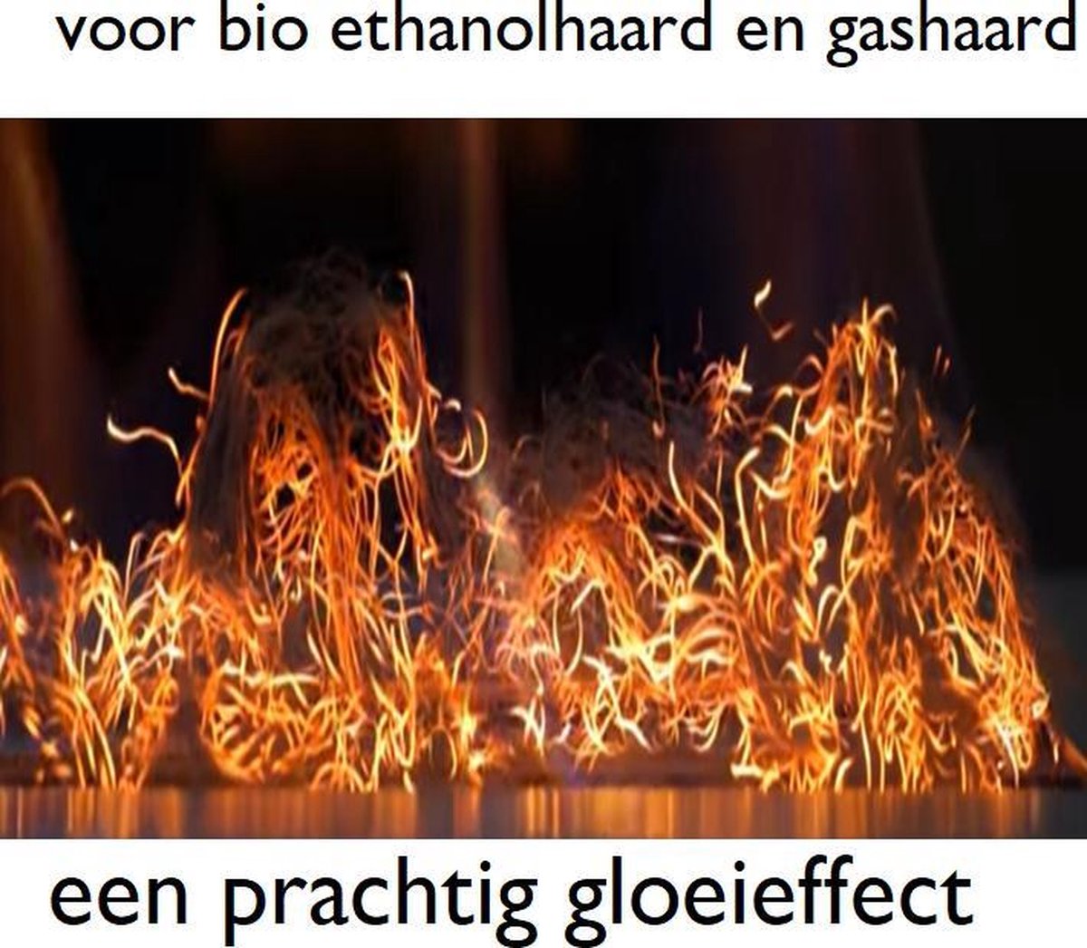 prachtig gloei effect voor uw bio ethanolhaard of gashaard | GLOW FLAME EFFECT -  GLOEI EFFECT| grote verpakking van 5 gram!