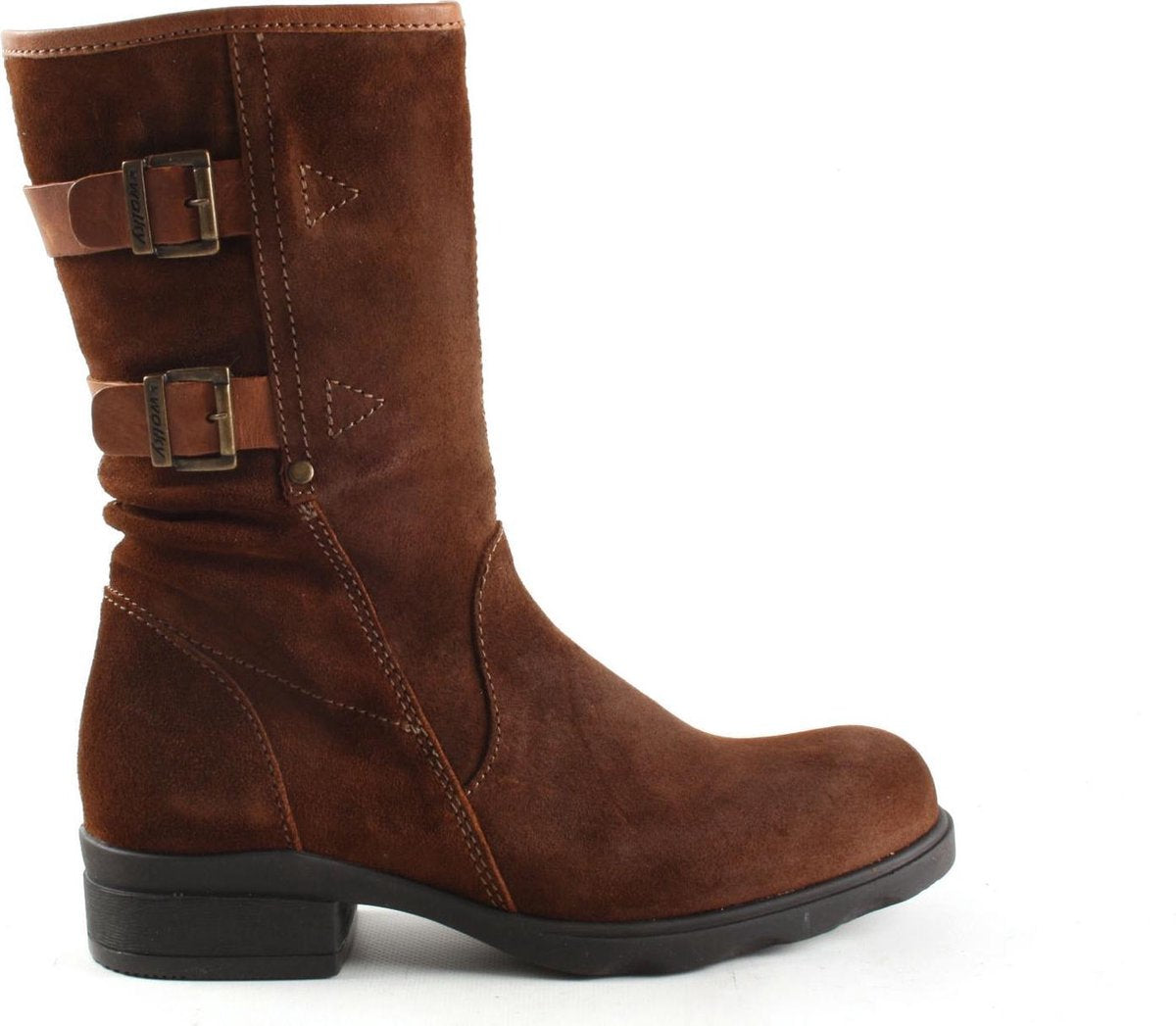 Dames Enkellaars Wolky 0262645-410 Willis-liverpool Bruin - Maat 38