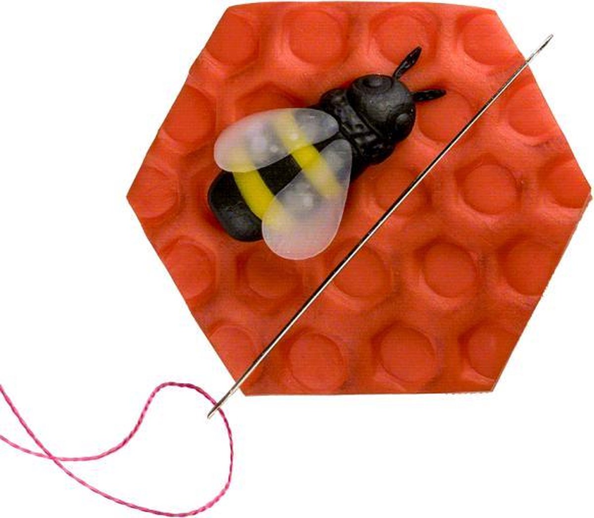 NEEDLEMINDER BIJTJE (HANDGEMAAKT) - (3 x 3.5 cm) - NAALDMAGNEET WONDERLAND