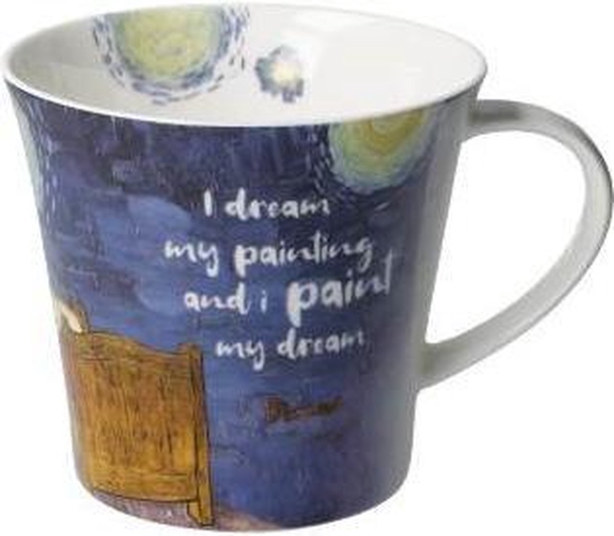Goebel® - Vincent van Gogh | Koffie / Thee Mok "I dream my..." | Beker