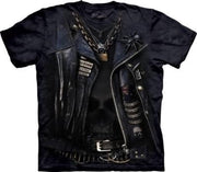 T-shirt bikerjack zwart M