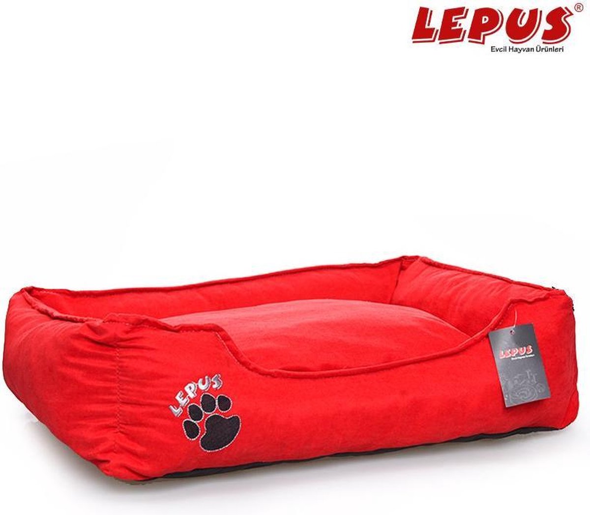 Lepus Hondenmand Soft Rood