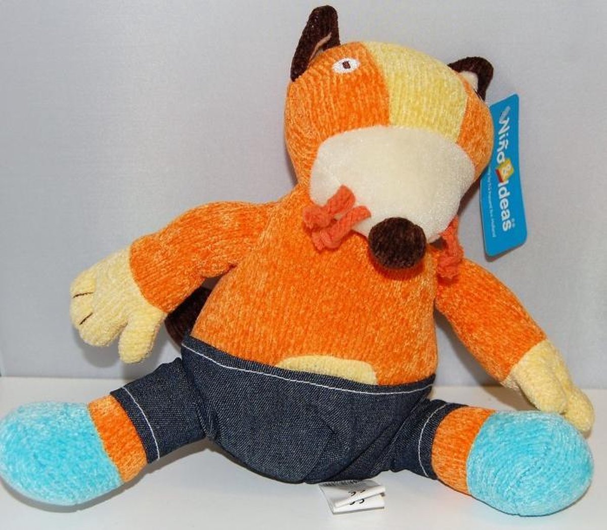Slappe pop - Vos - Oranje - Blauw
