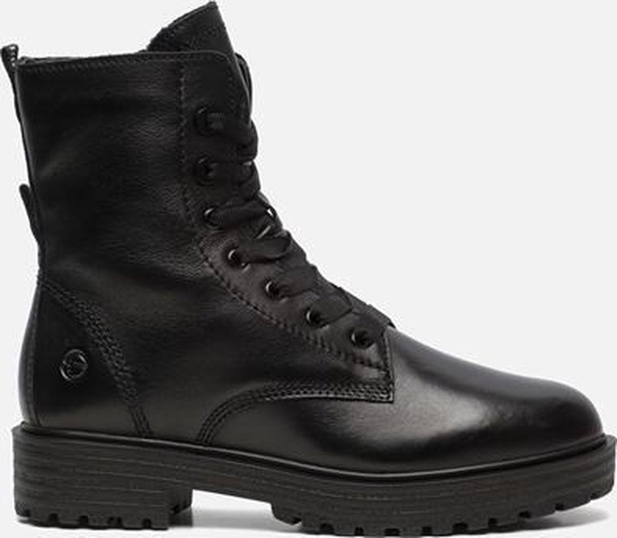 Tamaris Veterboots zwart - Maat 38