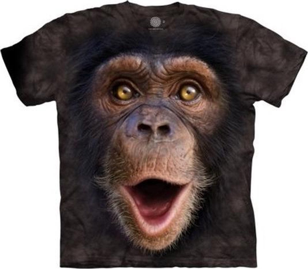 Aap T-shirt Chimpansee jong voor volwassenen 42/54 (XL)