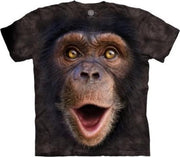 Aap T-shirt Chimpansee jong voor volwassenen 42/54 (XL)