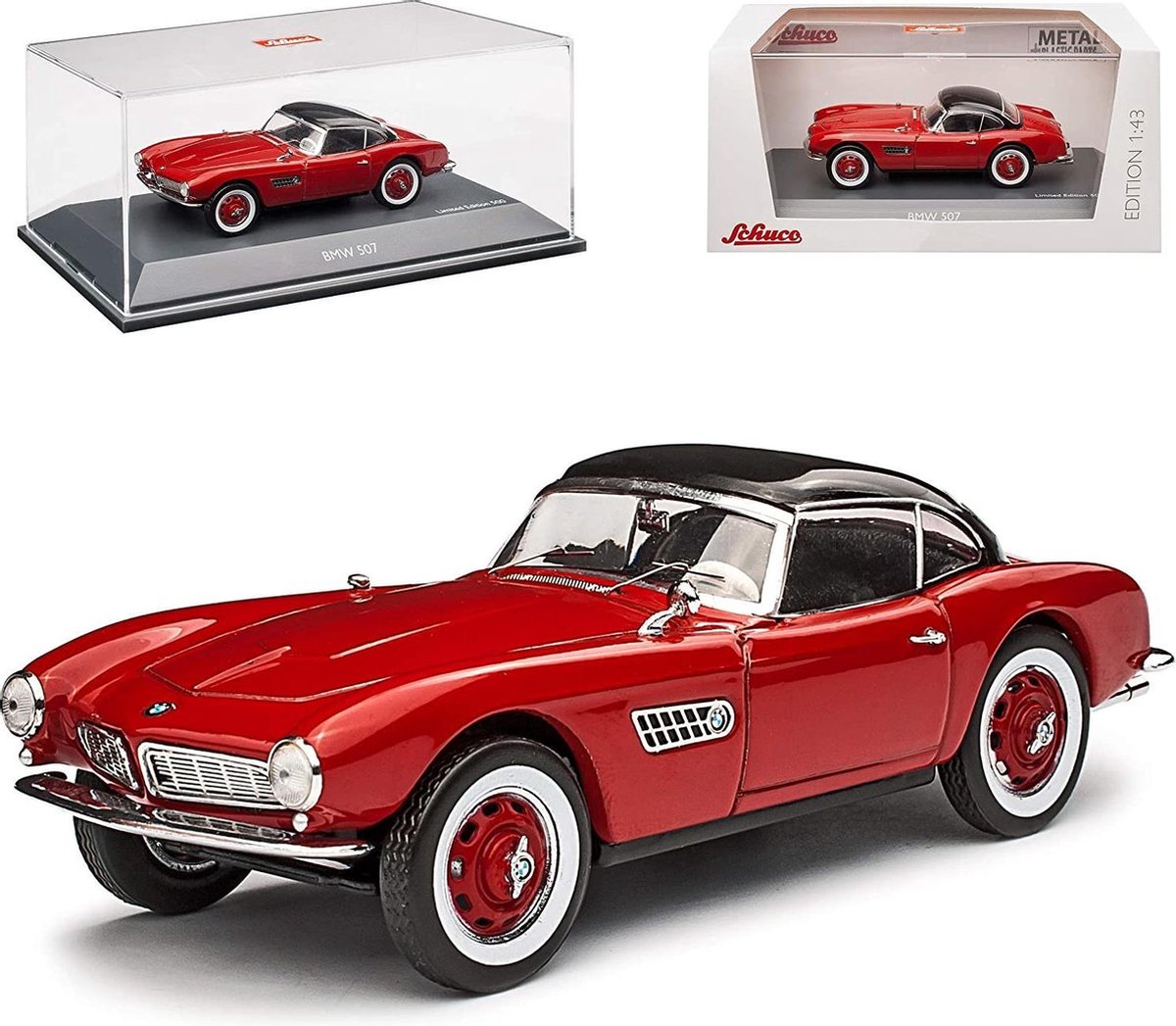 BMW 507 + hardtop - 1:43 - Schuco