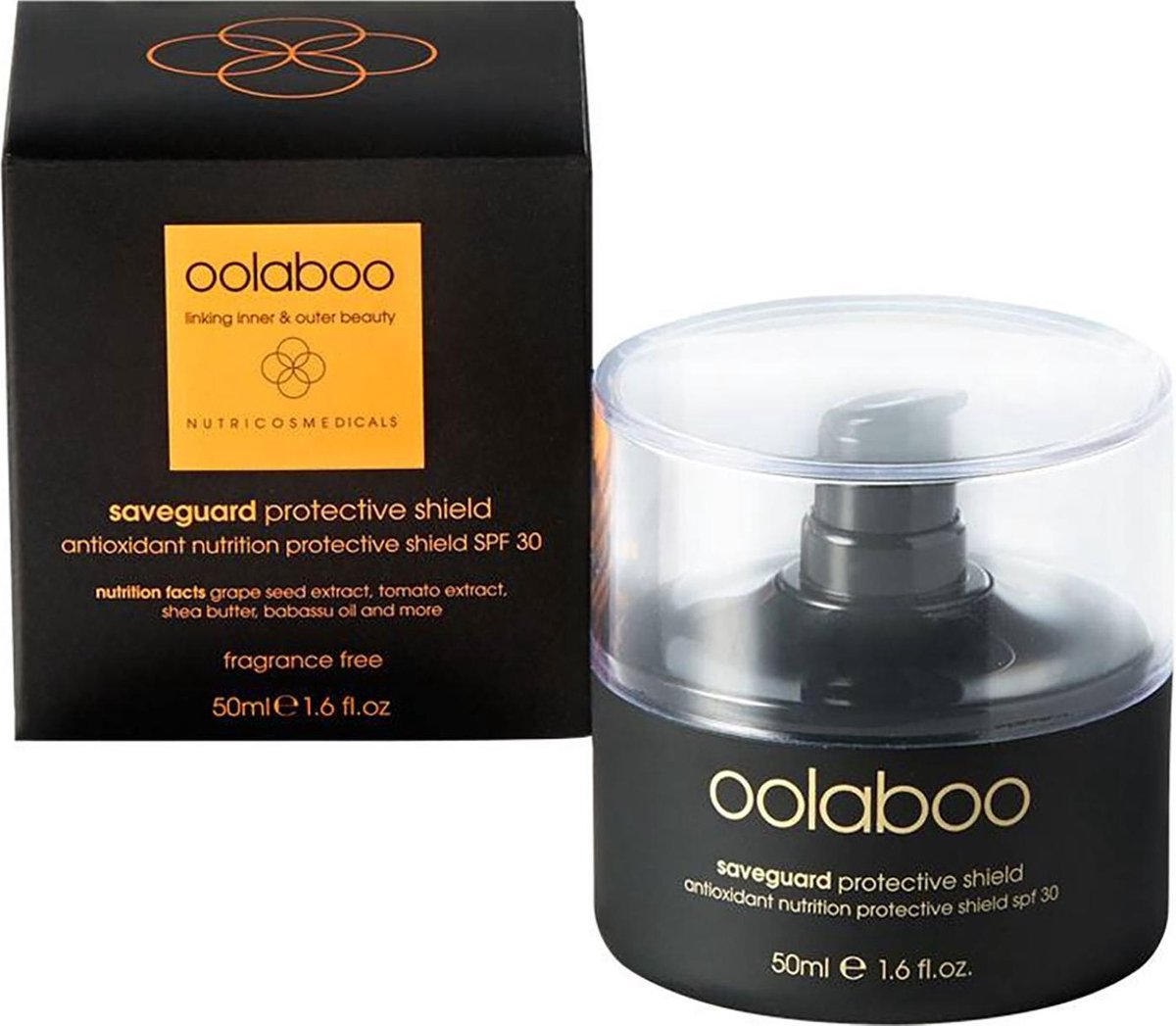 Oolaboo - Saveguard - Protective Shield - Antioxidant Nutrition Protective Shield SPF30 - 50 ml