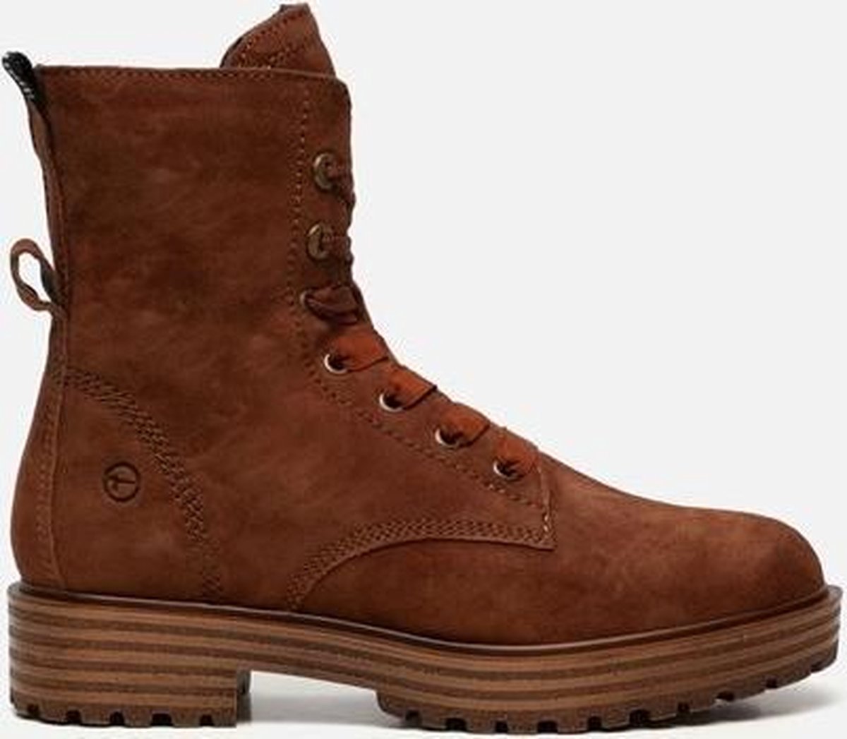 Tamaris Veterboots cognac - Maat 42