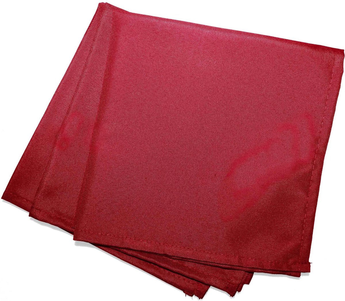 Servetten Essentiel  40x40cm rood 3 stuks polyester