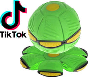 Magische frisbee of is het nou een bal | decompressie bal | vliegende schotel | buiten speelgoed | Groen | Gezien op Tiktok