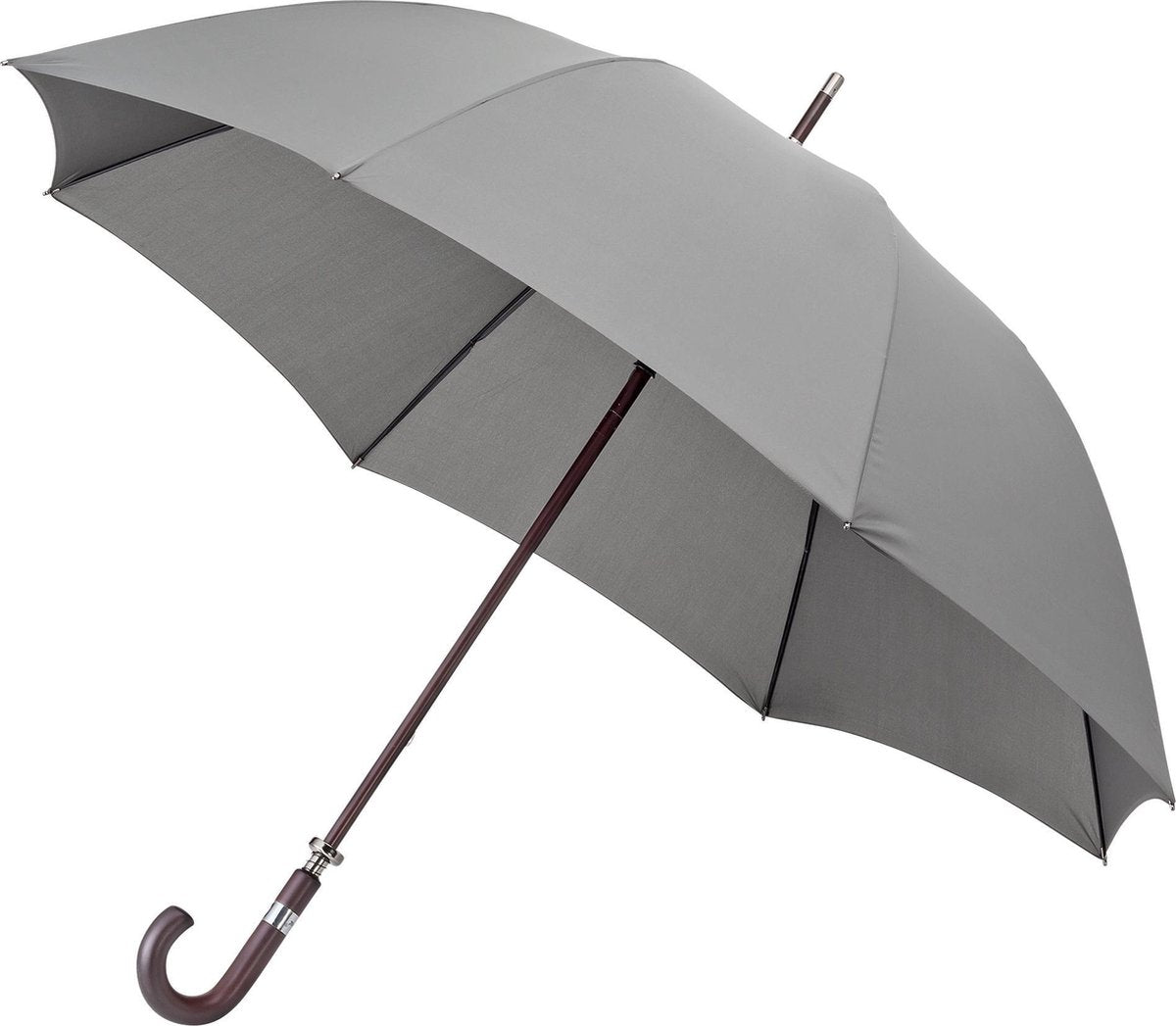 Falcone® Golfparaplu - Windproof - Ø 130 cm - Grijs