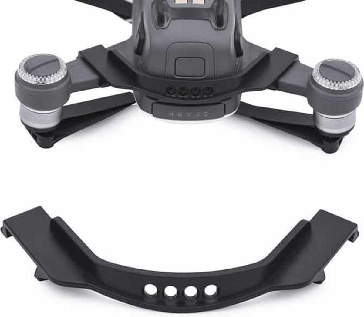 3 STUKS Batterij Anti-scheiding Gesp Prop Bescherming Vluchtaccessoires Beschermende beschermkap voor DJI Spark