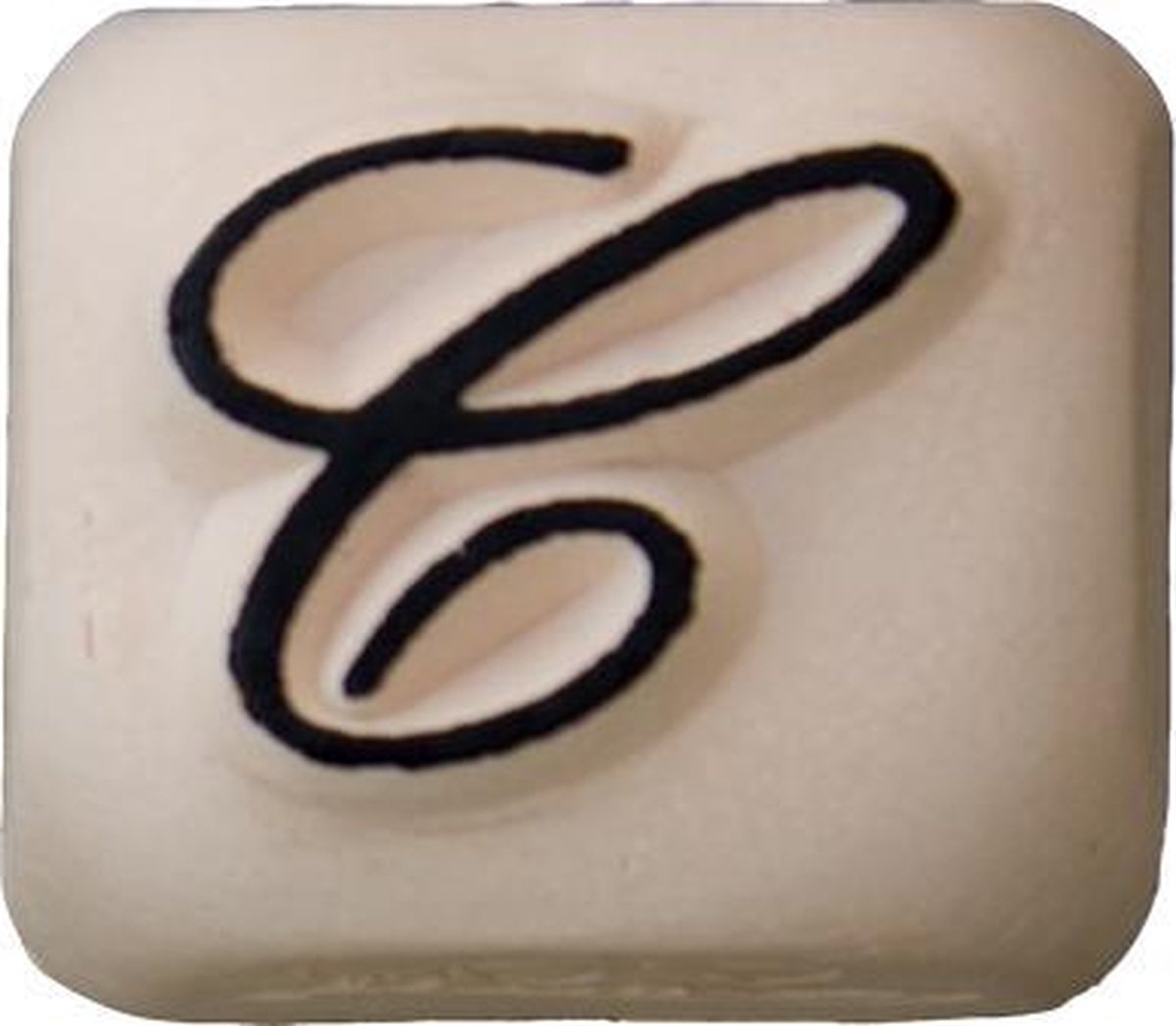 LaDot Tattoo Stempel Steen - S125C - Small - Letter C - Nep Tattoo - Black Tattoo - Kinderen en Volwassenen
