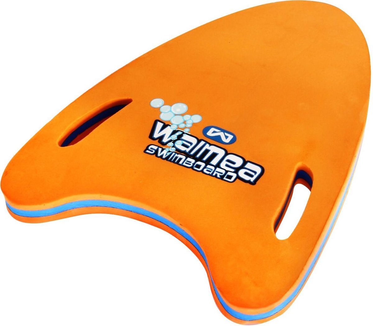 Waimea Zwemplank Pijlvorm EVA Foam 15-30 Kg - Fluororanje/Blauw/Wit/Zwart