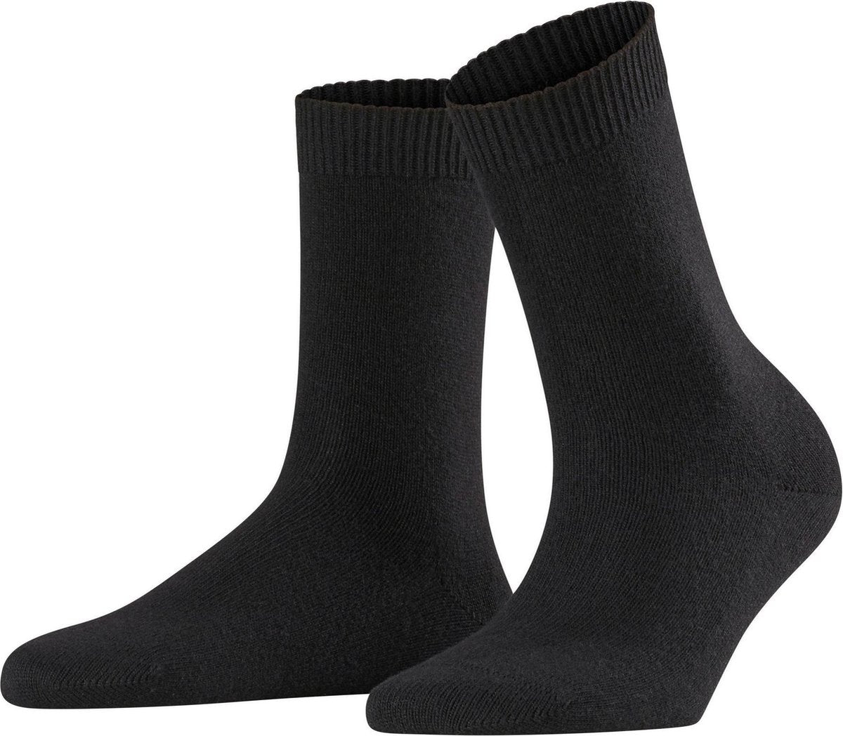 FALKE Cosy Wool Damessokje 47548 - Zwart 3009 black Dames - 35-38