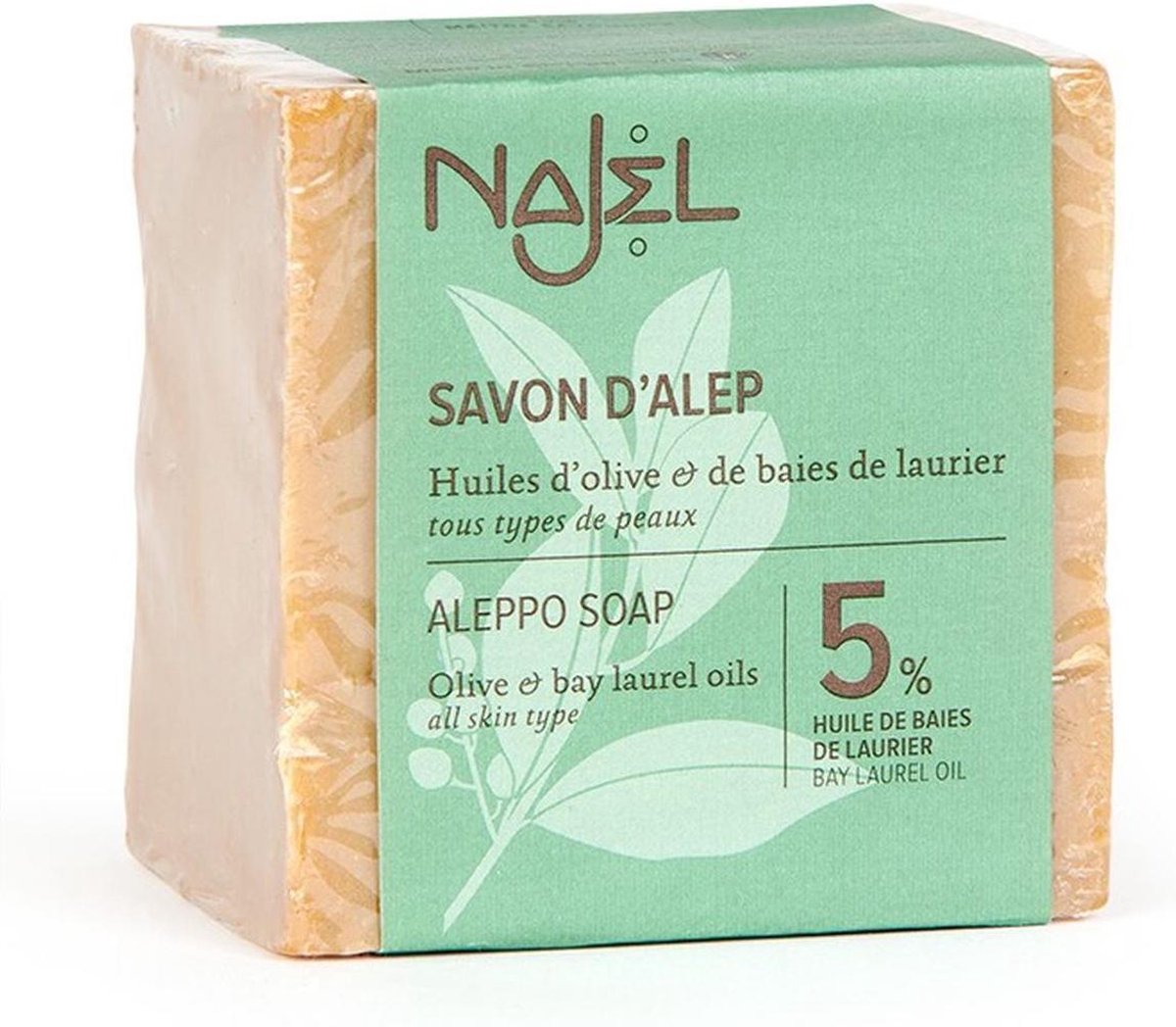 Aleppo Zeep (5% Laurierbesolie) - Najel