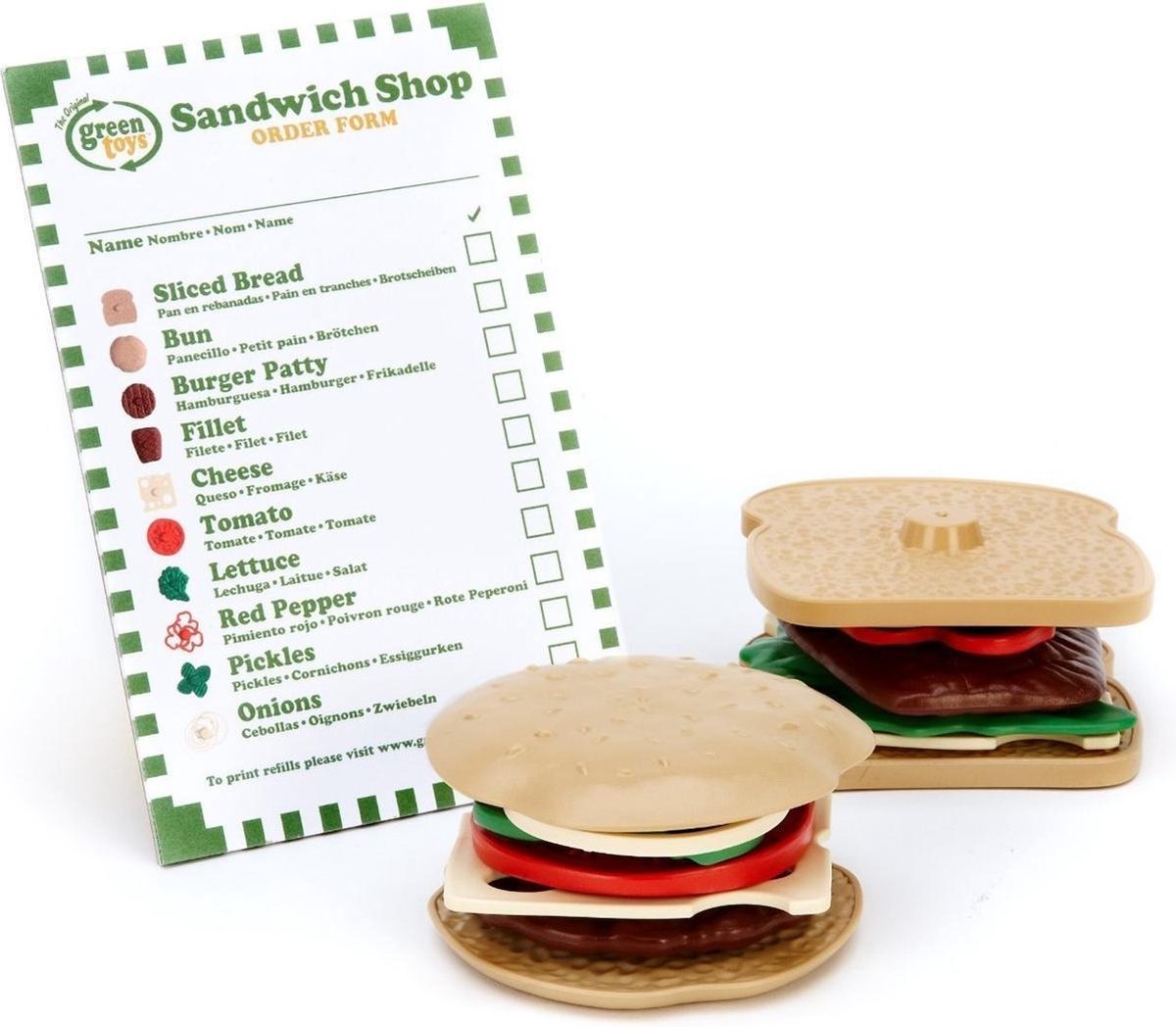 Green Toys Sandwich Shop