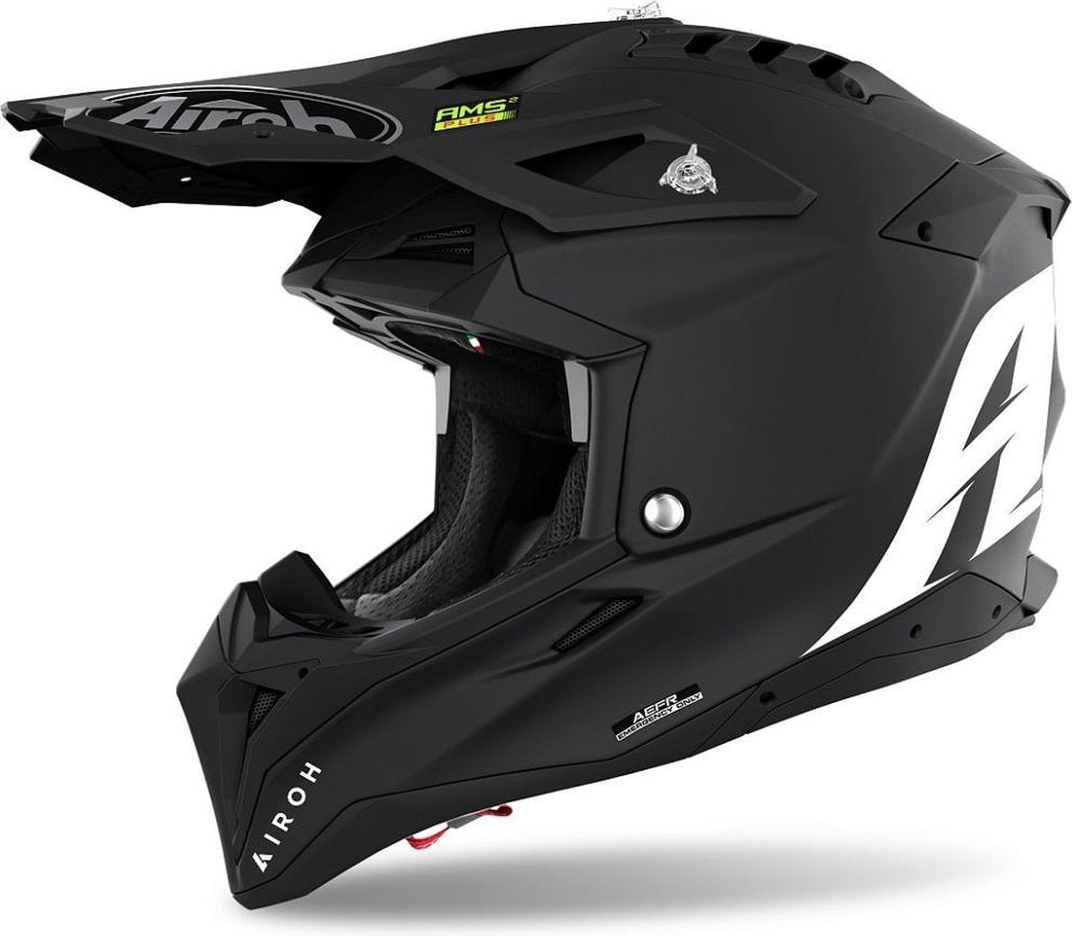 Airoh Aviator 3 AMS² Solid mat zwart