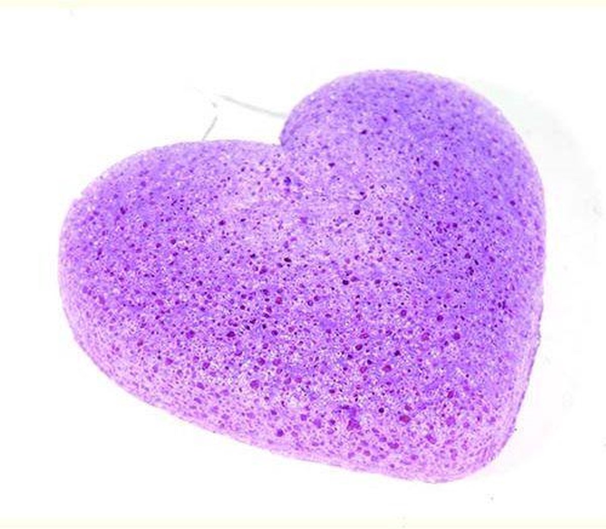 Konjac Spons Hart Paars