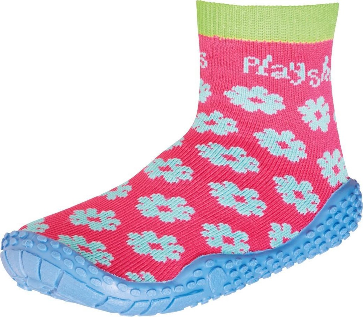 Playshoes UV zwemsokken Kinderen Bloemenprint - Roze - Maat 26/27