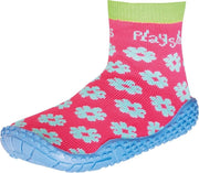 Playshoes UV zwemsokken Kinderen Bloemenprint - Roze - Maat 26/27