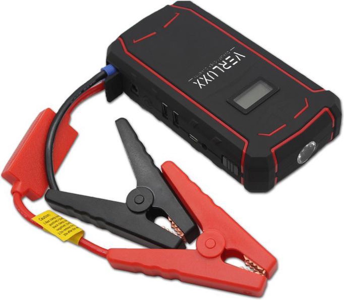 4-in-1 Jumpstarter met Powerbank van VERLUXX© - Elite Quality - Heavy Duty Starthulp voor Auto