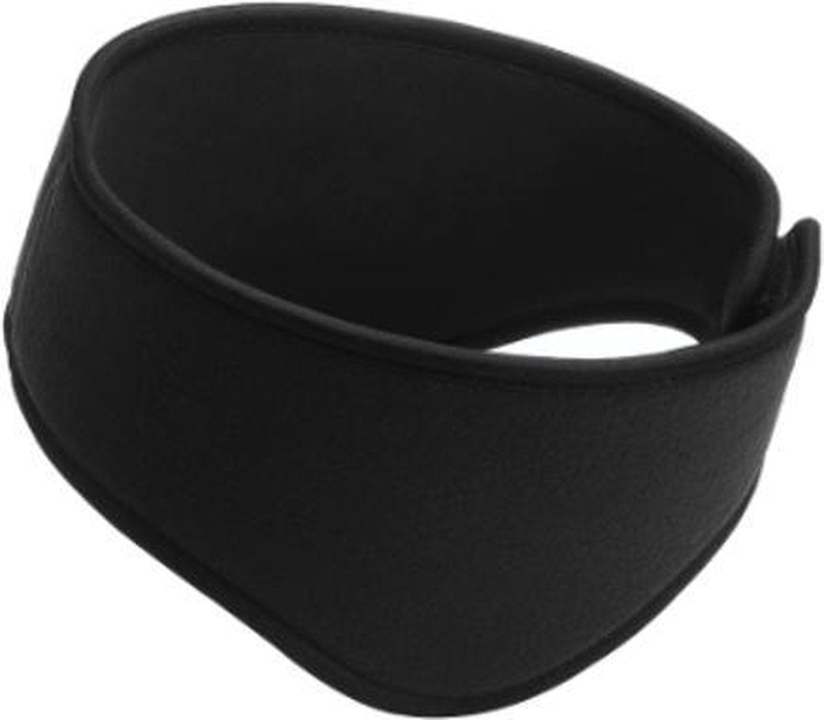 Fleece Hoofdband Unisex - Zwarte Oorwarmers - Winter Hoofdband - Hoofdwarmer