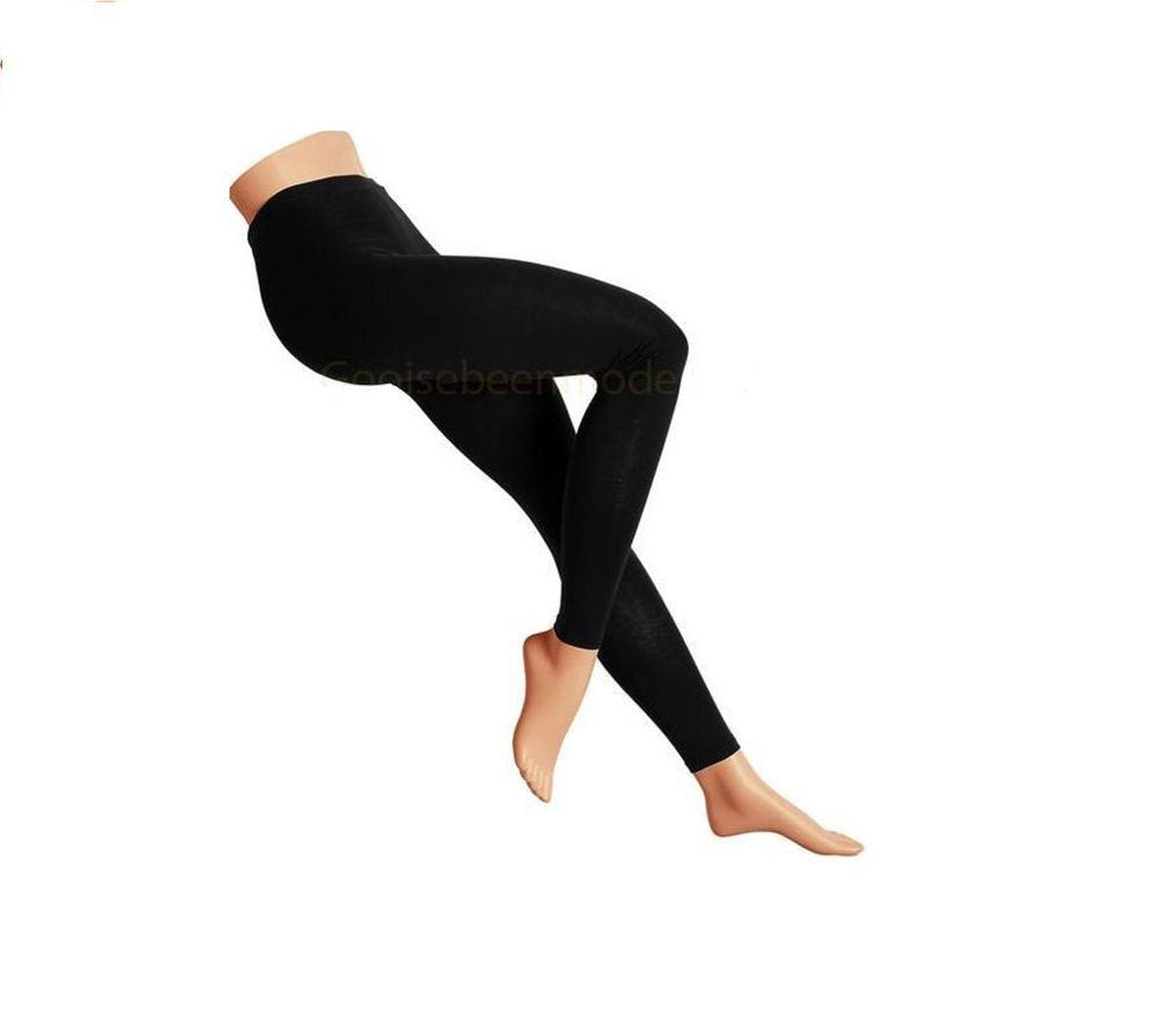 Katoenen Legging Marianne Zwart XXL+