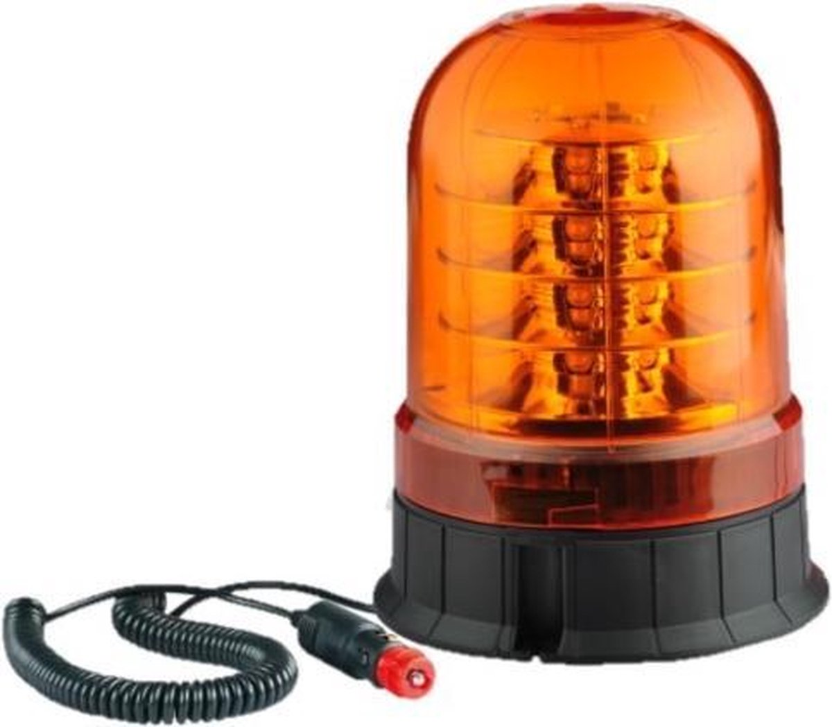 ORANJE dak zwaailicht - 24 LED - R10 / R65 - E keurmerk - magnetische bevestiging