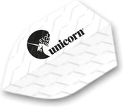 Unicorn Q 75 Micron Flights Shield 3 Stuks Wit
