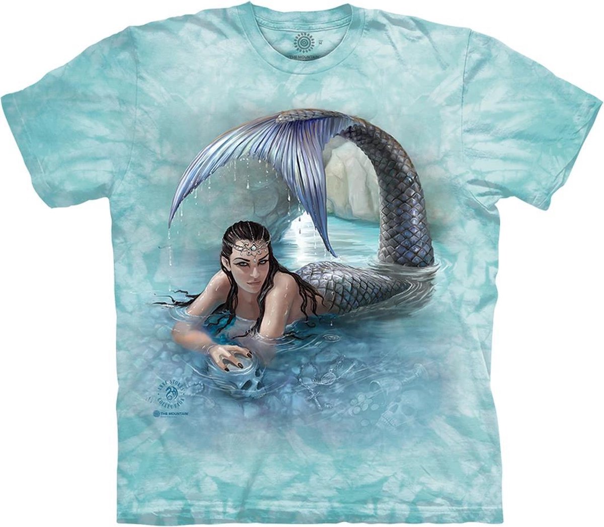 T-shirt Anne Stokes Hidden Depths Mermaid
