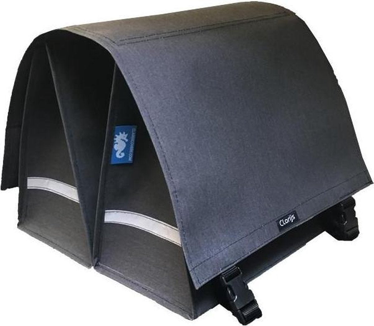 Clarijs Excellent grijs tas. Materiaal: gecoat acryldoek l