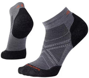 Smartwool PhD Run Light Elite Low Cut Hardloopsokken Graphite Heren
